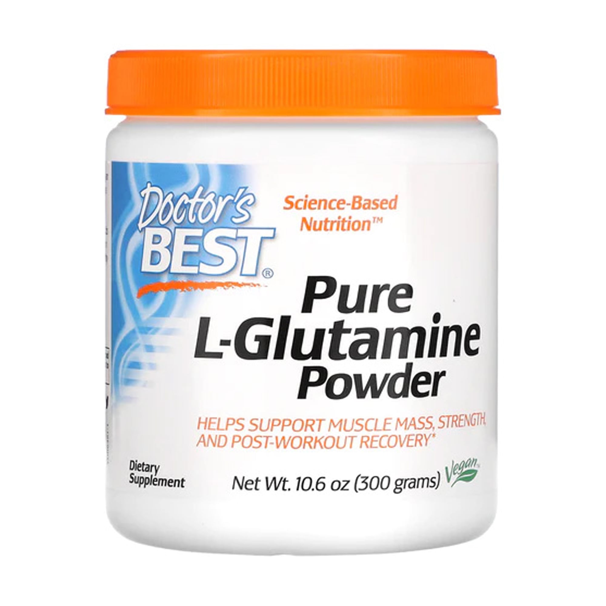L-Глютамін Doctor's Best Pure L-Glutamine в порошку, 300 г